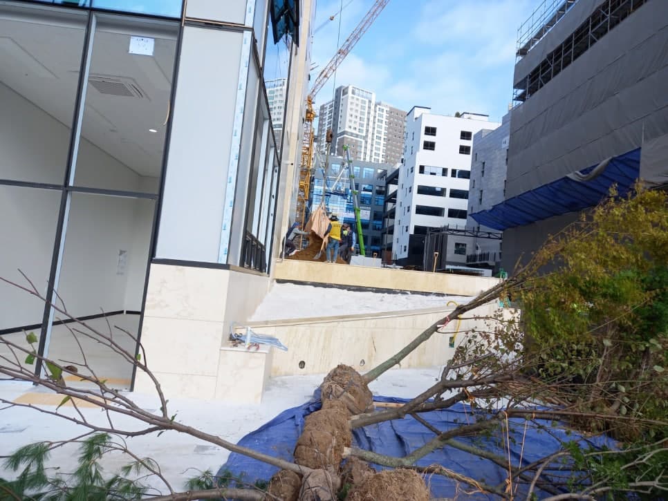 영서조경 시공 현장